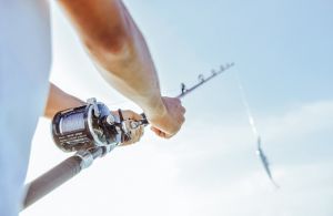 Night fishing and BBQ 