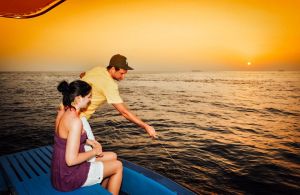 Night fishing and BBQ 